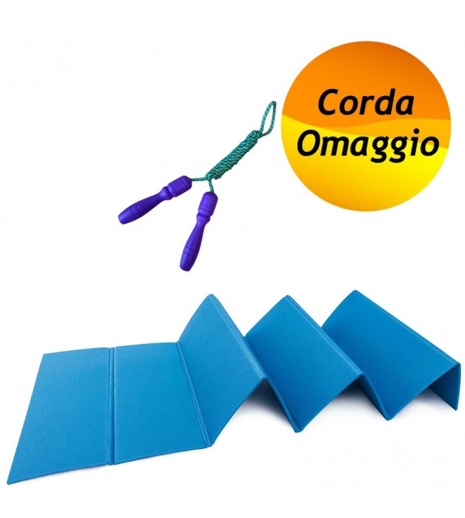 TAPPETINO YOGA PALESTRA 180x50 tappeto fitness IN OMAGGIO CORDA PER SALTARE  EUR 15,90 - PicClick IT